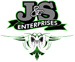 J&S ENTERPRISES heavy haul and side dump logo